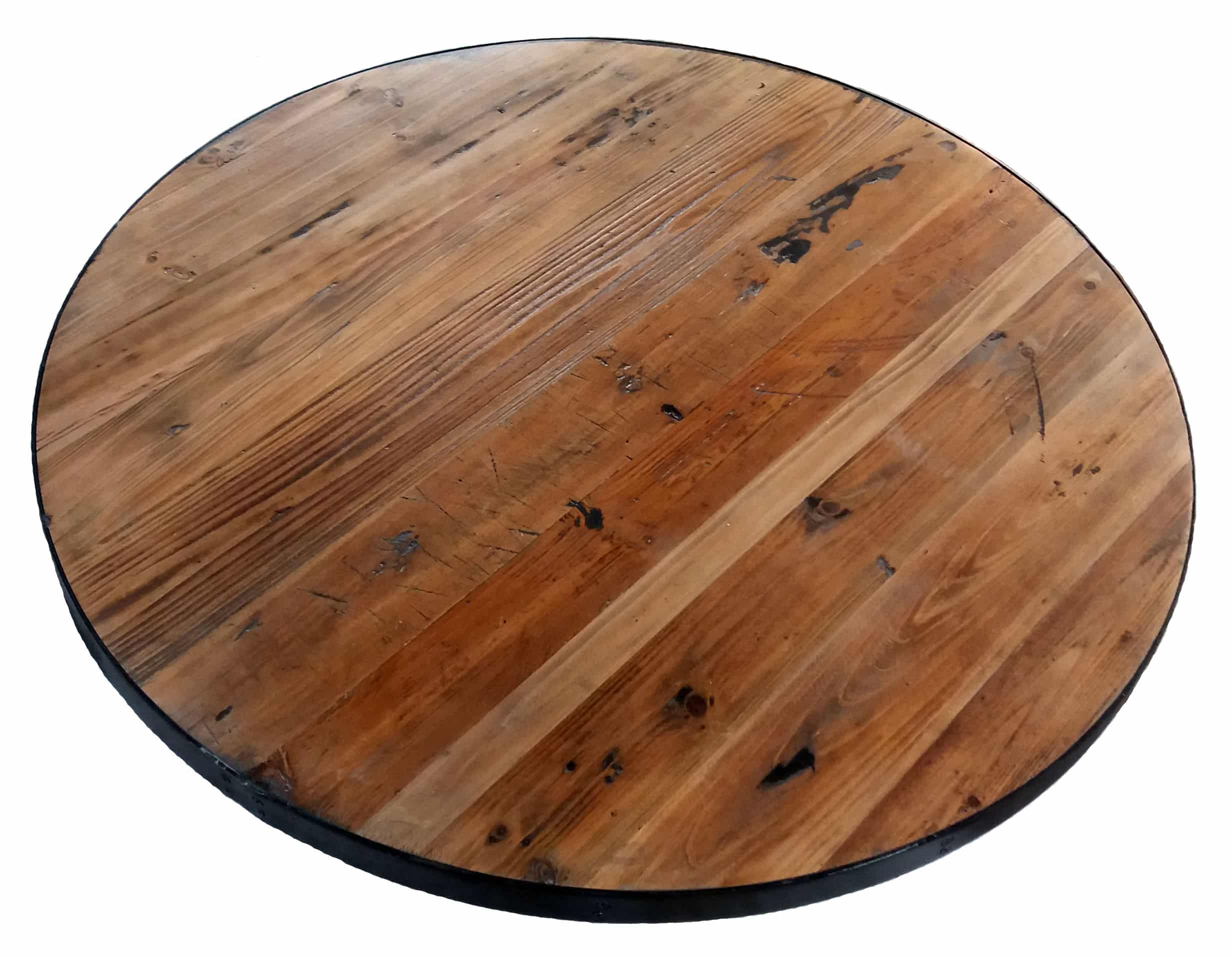 Reclaimed Round Wood Table Tops Restaurant Cafe Supplies Online