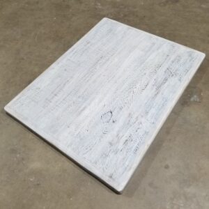 Reclaimed Wood Table White Wash