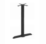 Black Metal T Restaurant Table Base