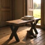 Timber & Steel Bench
