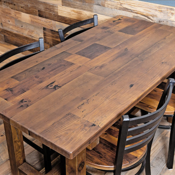 Reclaimed Wood Table Tops Order Today for Fast Delivery