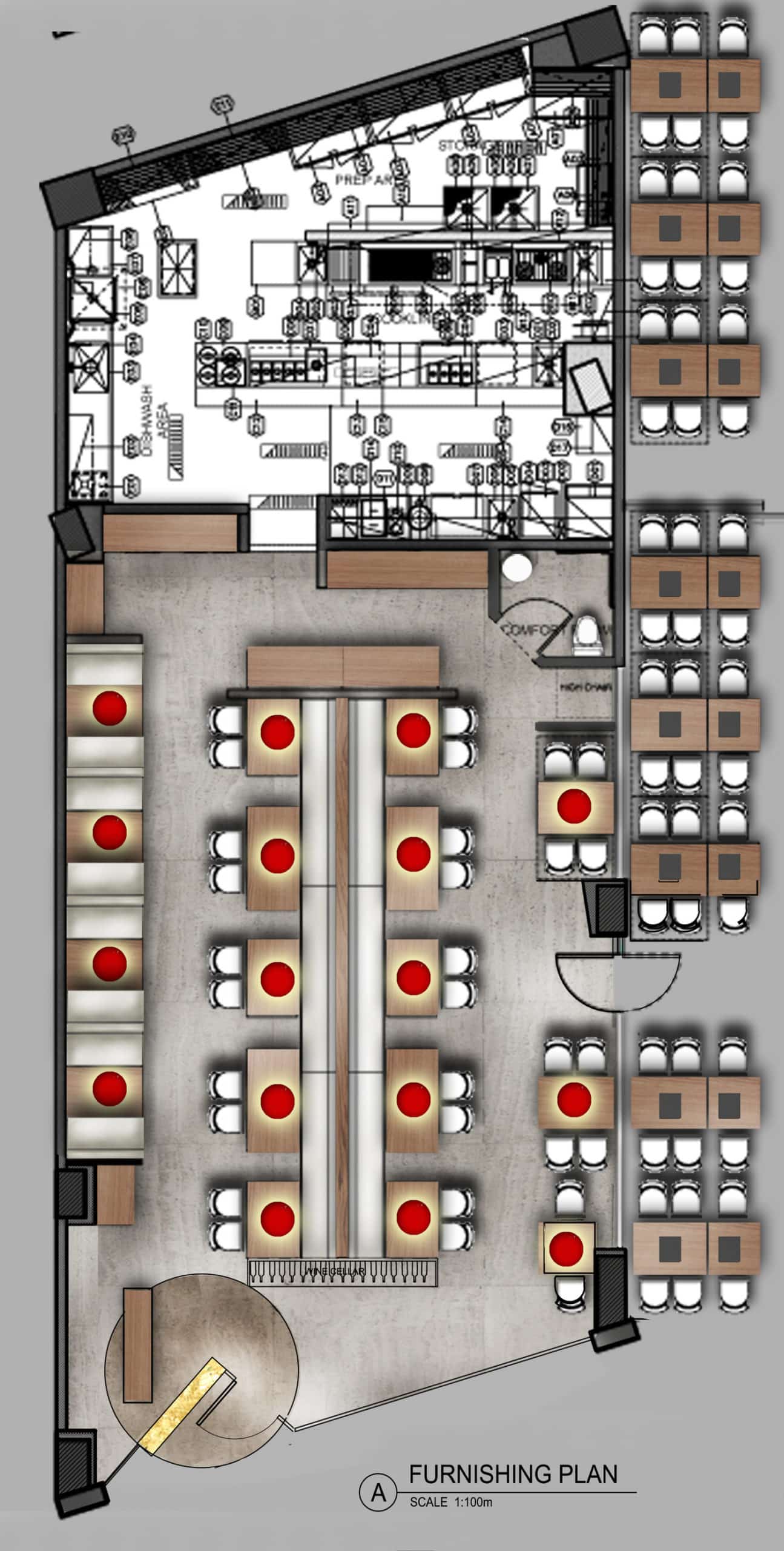 Bulgogi Brothers Korean Restaurant Floor Plan