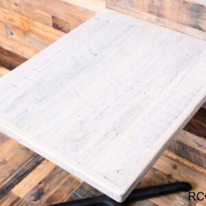 white washed oak table top