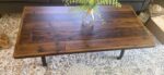 Straight Plank Reclaimed Wood Tabletop