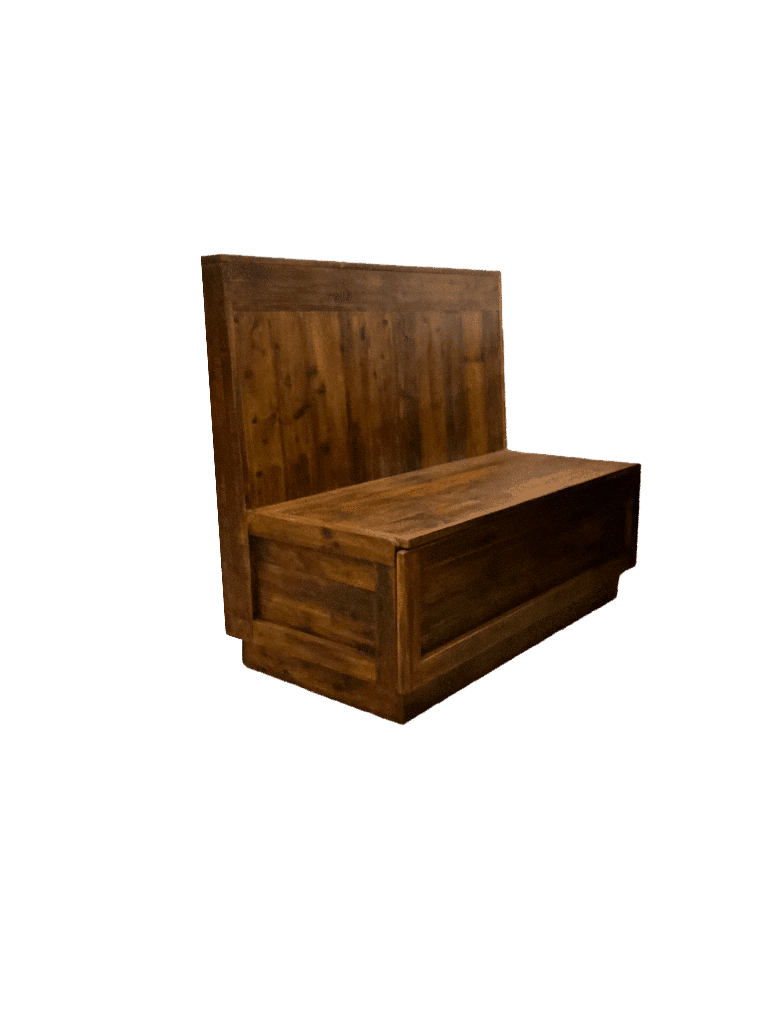 Booth 6609 – 8.0 ft. Oak Wood Restaurant Booth Seating/Benches with Tiffany  Glass – WoodnLuxury