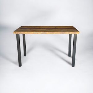 Reclaimed Wood Tabletop with Square Legs