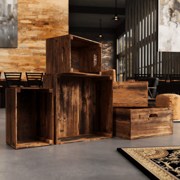 Hotel Lobby Wooden Crates Restaurant & Cafe Supplies Online
