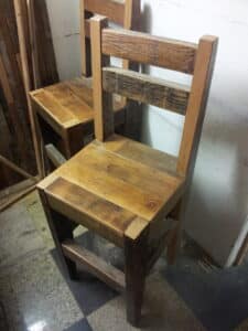 Reclaimed Douglas Fir Chair