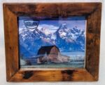 5 x 7 Brown Reclaimed Wood Picture Frame