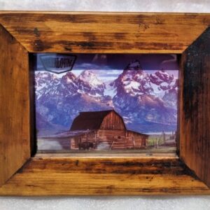 8 x 10 Brown Reclaimed Wood Picture Frame