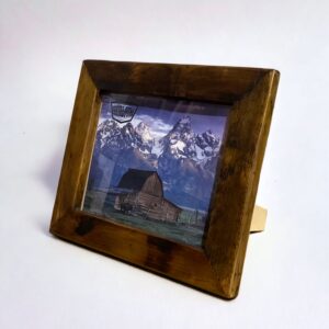 8x10 rustic brown picture frame