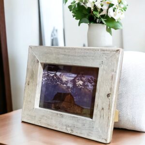8x10 white wash picture frame