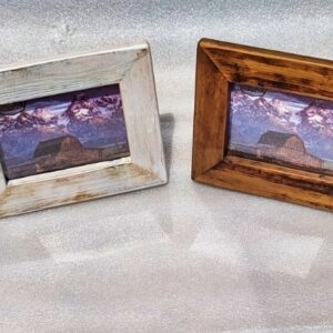 Reclaimed Wood Picture Frame Set