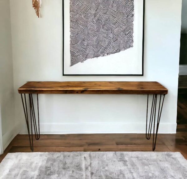 Reclaimed Wood Entry Table