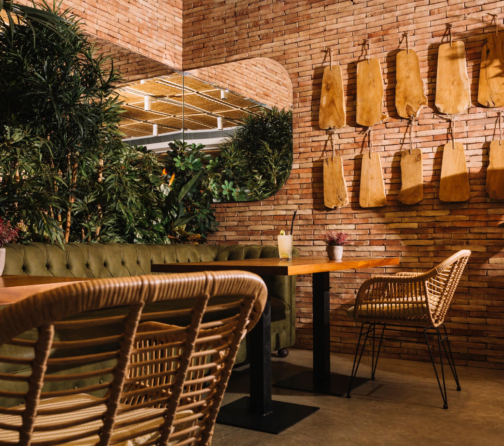 Mobiliario rústico para restaurantes