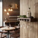 Vintage Vino Wall Mounted Wine Rack