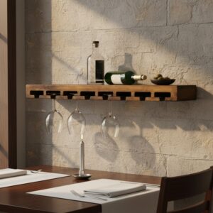 Vintage Vino Wall Mounted Wine Rack
