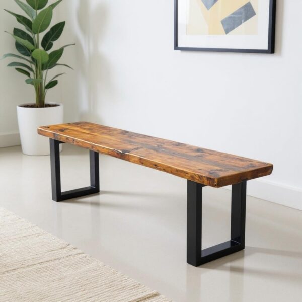 Forestry Service Reclaimed Wood Bench