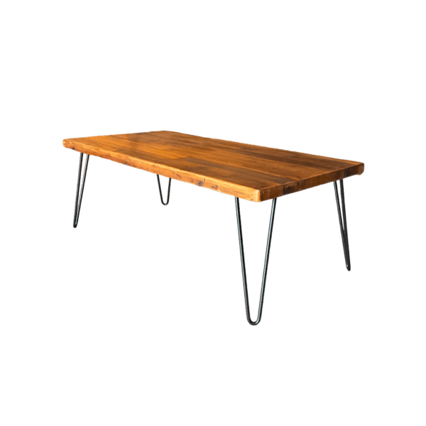 Rustic Harvest Reclaimed Wood Hairpin Coffee Table