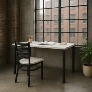 The Coastal Charm Vintage Foreman’s Desk