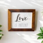 Reclaimed Wood Art Frame Set