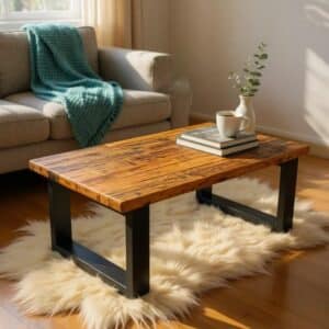 The Rustic Harvest Timber Revival Coffee Table