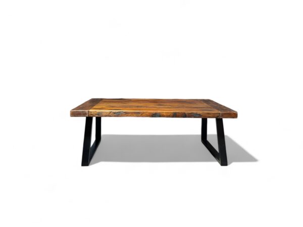 Solid Reclaimed Wood Angled Coffee Table