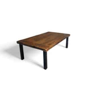 Solid Reclaimed Wood Square Leg Coffee Table