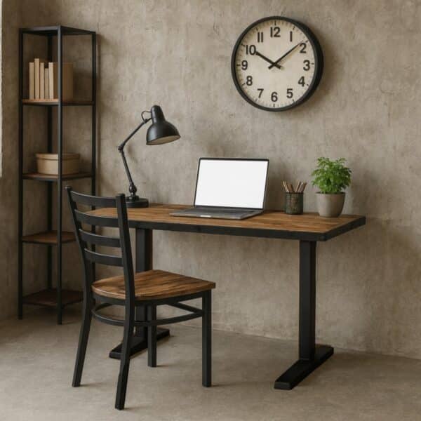 The Industrial Farmhouse Earth & Iron Desk