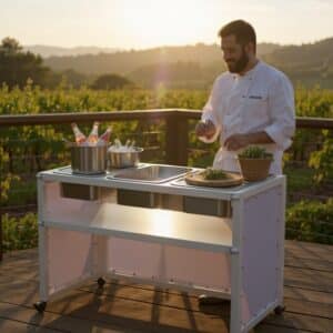 CaterFold™ Catering Cart