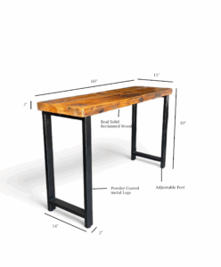 Entry Table 15x60
