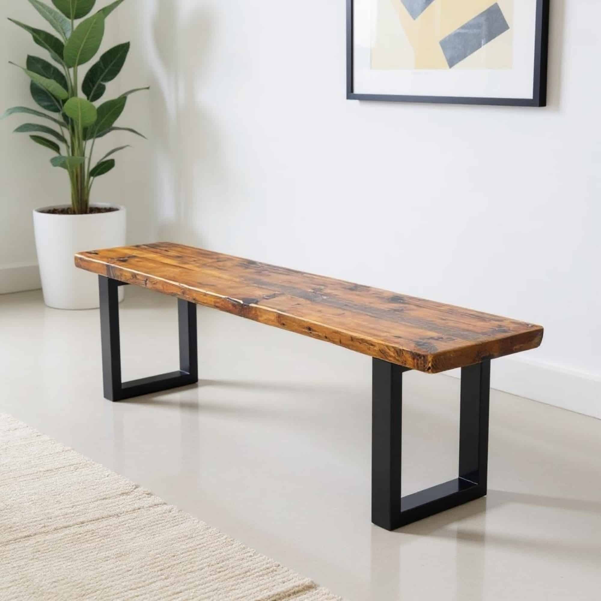 Forestry Service Reclaimed Wood Bench