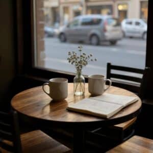 Industrial Round Forge Dining Set