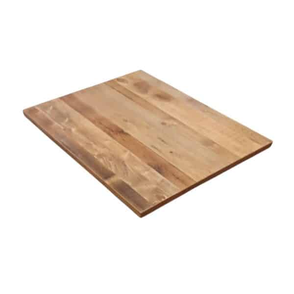 Weathered Luxe Reclaimed Wood Tabletop Light Brown