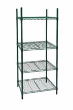 Green Freezer storage rack