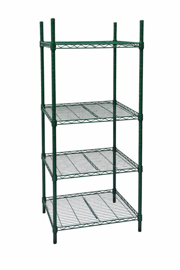 Green Freezer storage rack