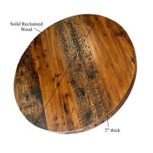 The Homestead Prairie Round Tabletop