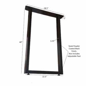 Square Bar Height Table Legs